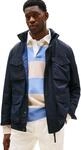 Tommy Hilfiger Herren &Uuml;bergangsjacke Packable Field mit Brusttaschen, Blau...