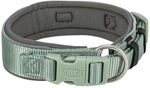 Trixie Premium Halsband, extra breit, M-L, Salbei/Graphit
