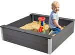dobar&reg; Sandkasten aus witterungsbest&auml;ndigem WPC - Sandkiste zum Spielen f&uuml;r...