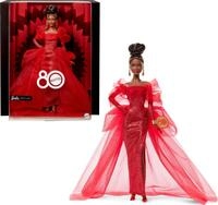 Barbie Signature Puppe, Sammelfigur zum 80. Jubil&auml;um von Mattel in glitzerndem...