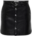 ONLY Female Lederrock ONLAMAZING-Liora Kurzer Rock | Leather skirt