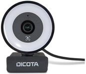 Dicota Ringlight Webcam, 5 MP, 2592 x 1944 | Farbe, Audio, USB 2.0
