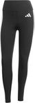 adidas Damen Optime Essentials 3 Stripes 7/8 Leggings Tights, black/white, XXL