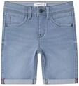 NAME IT Jungen Nkmsilas Slim Dnm L 2272-ax Noos Shorts, Light Blue Denim, 128 EU