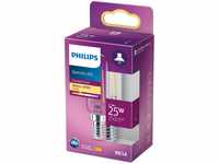 Philips LED Classic E14 Kühlschranklampe, T25L, 25W, Kolbenform, klar,...