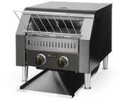 HENDI Durchlauf-Toaster, doppelt, F&ouml;rderbandtoaster, Kettentoaster, Einstellbar
