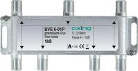 Axing BVE 6-01P 6-fach Verteiler Kabelfernsehen CATV Multimedia DVB-T2 Klasse A+,
