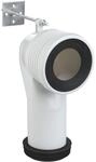 GROHE WC-Ablaufbogen (L&auml;nge einstellbar, 93,5 bis 137 mm, Herstellergarantie: 5