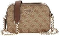 GUESS Noelle Ii Crossbody Kamera, Latte-Logo, Braun, Einheitsgr&ouml;&szlig;e