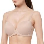 Calvin Klein Damen Push-Up BH Abnehmbare Tr&auml;ger, Beige (Cedar), 70A