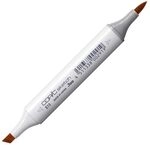 COPIC Sketch Marker Typ E - 13, Light Suntan, professioneller Pinselmarker, mit einer