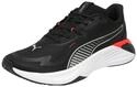 Puma Unisex Pwr Hybrid TrCross Trainer, Puma Schwarz/Puma/Wei&szlig;/Rot/Grau Echo, 44.5