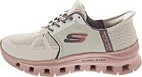 Skechers Damen Glide-Step PRO Slip-On, Taupe Mesh/Multi Trim, 36.5 EU