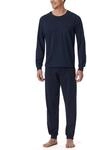 Schiesser Herren Schlafanzug lang mit B&uuml;ndchen - Nightwear Set