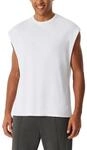 Schiesser Herren T-Shirt &auml;rmellos Doppelripp Organic Cotton 150 Years