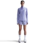 Nike Swoosh Dri-Fit Mid Layer Mit Halbrei&szlig;verschluss F&uuml;rs Laufen F&uuml;r Damen,...