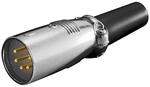 Goobay 11956 Mikrofonstecker schwarz