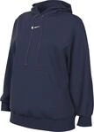 Nike Sportswear Phoenix Fleece Oversize-Hoodie F&uuml;r Damen, Midnight Navy/Sail,
