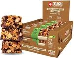 MaxiNutrition Dark Chocolate Peanut Nussriegel vegan 12x46g &ndash; Protein Riegel aus