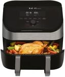 Instant VersaZone Hei&szlig;luftfritteuse/XXL Single + Doppelkammer in 1-8.5L Digitaler