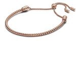 PANDORA Moments Schiebeverschluss-Nietenarmband aus Sterling Silber mit