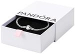 PANDORA Damen-Armband Silber Gedrehte Schlangenkette 593757C00