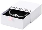 PANDORA Damen-Armband Silber Gedrehte Schlangenkette 593757C00