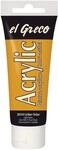 KREUL 28318 - El Greco Acrylic, 75 ml Tube in lichter ocker, hochpigmentierte,
