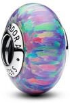 PANDORA Moments Leuchtendes violettes Charmaus Sterling Silber, Kompatibel...