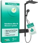 hansgrohe Raindance Alive Q - wassersparendes Duschsystem (EcoSmart) mit...