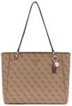 GUESS Noelle Ii Tote, Latte-Logo, Braun, Einheitsgr&ouml;&szlig;e
