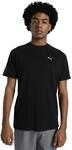 PUMA Unisex PUMATECH Tee T-Shirts, PUMA Black, XL