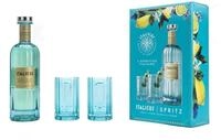 ITALICUS Rosolio di Bergamotto Lik&ouml;r, Geschenk-Set mit 2 Gl&auml;sern, Aperitif aus