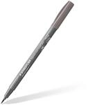 STAEDTLER soft brush pen pigment Arts, medium warmgrau, softe Pinselspitze f&uuml;r