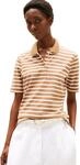 Tommy Hilfiger Damen Poloshirt Kurzarm 1985 Pique Regular Fit, Mehrfarbig