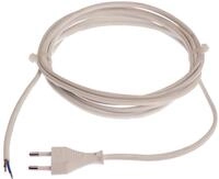 as - Schwabe Euro-Anschlussleitung - 3 m Anschlussleitung H03VVH2-F 2x0,75mm &ndash;