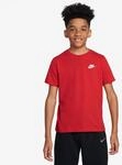 Nike Baby - Jungen K NSW Tee Emb Futura Lbr Shirt, University Red, 10-11 Jahre...