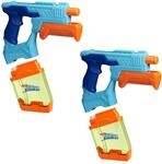Nerf Super Soaker Dunk-Fill Wasserblaster 2er-Pack, einfaches und schnelles...