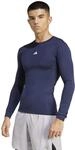 adidas Herren Techfit Compression Training Longsleeve Tee, Legend Ink, S