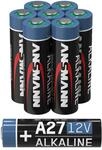 ANSMANN A27 12V Alkaline Batterie - 8er Pack MN27 Batterien besonders geeignet...