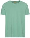 camel active Herren Basic Kurzarm T-Shirt mit Rundhalsausschnitt Gr&uuml;n, Menswear-L