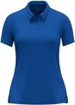 JAKO Damen Poloshirt Uni, royal, XL