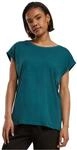 Urban Classics Damen T-Shirt Ladies Extended Shoulder Tee, T-Shirt mit