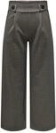 JdY Damen Jdygeggo Mia Long Check Pant JRS Noos Hose, Cobblestone, XL / 34L EU