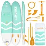 HUIIKE Stand Up Paddling Board mit Zubeh&ouml;r, Paddel, Finnen, Pumpe. Paddle Sup Board
