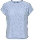 ONLY Damen Onlsmilla S/S Top JRS Noos, Soft Chambray, XS