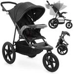 Moby-System Runner Mountain Dreirad-Kinderwagen mit Regenschutz, 15 kg Belastbar -