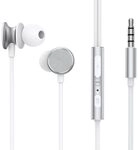 Joyroom JR-EW03 Wired Series In-Ear-Ohrh&ouml;rer aus Metall, verdrahtet, silberfarben