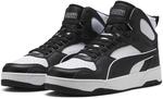 Puma RBD Break MID Unisex-Sneaker, Wei&szlig;, Schwarz, Wei&szlig;, 9 UK