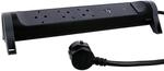 LEGRAND, Drehbare Steckdosenleiste, 3-fach Steckdose, Mehrfachsteckdose, USB-A- und